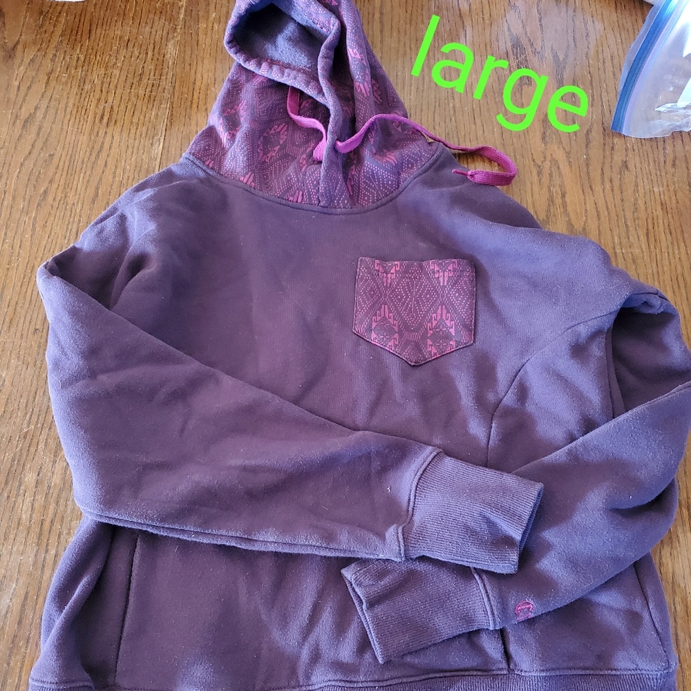 Size large purple cruel girl hoodie new